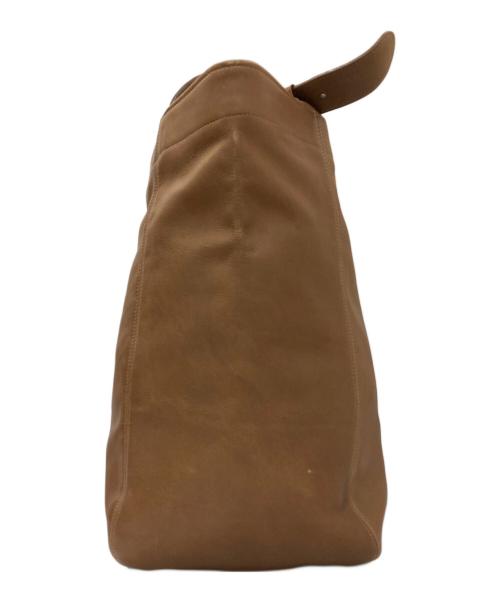 COACH（コーチ）COACH (コーチ) レザートートバッグ ブラウンの古着・服飾アイテム