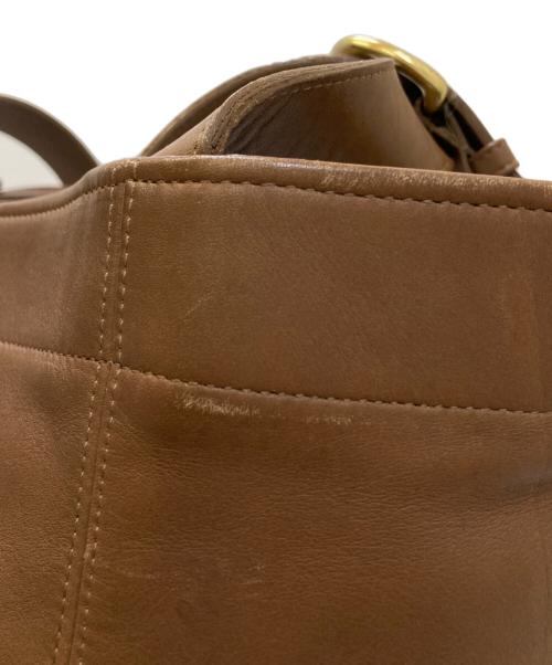 COACH（コーチ）COACH (コーチ) レザートートバッグ ブラウンの古着・服飾アイテム