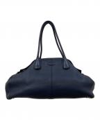 TOD'Sトッズ）の古着「girelli シボレザートートバッグ」｜ネイビー