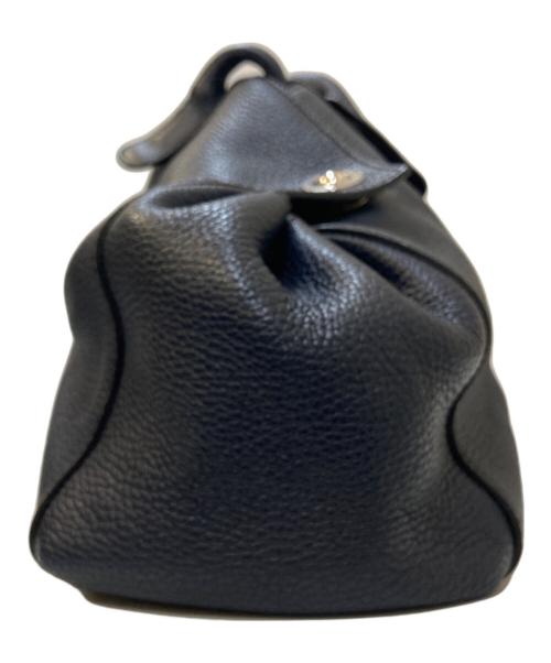 TOD'S（トッズ）TOD'S (トッズ) girelli シボレザートートバッグ ネイビーの古着・服飾アイテム