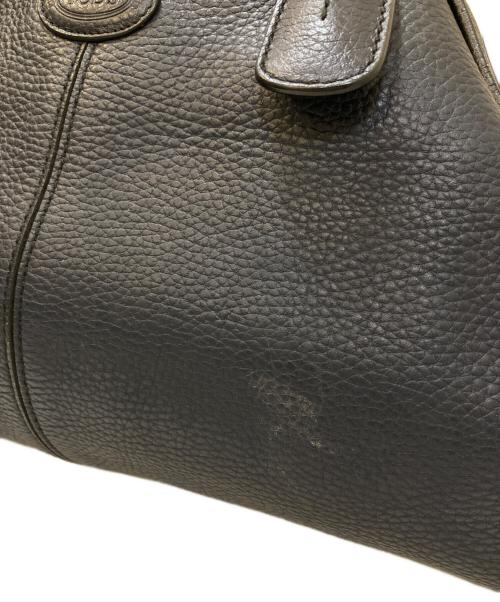 TOD'S（トッズ）TOD'S (トッズ) girelli シボレザートートバッグ ネイビーの古着・服飾アイテム