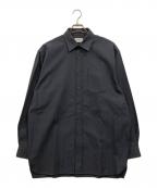 Acne studiosアクネ ストゥディオス）の古着「コットンブレイドツイルシャツ」｜グレー