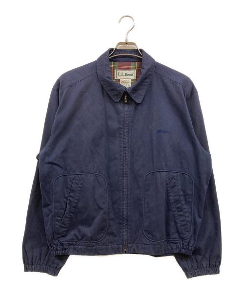 L.L.Bean（エルエルビーン）L.L.Bean (エルエルビーン) 90's 筆記体ロゴ刺繍 スウィングトップ ネイビー サイズ:Ｍの古着・服飾アイテム