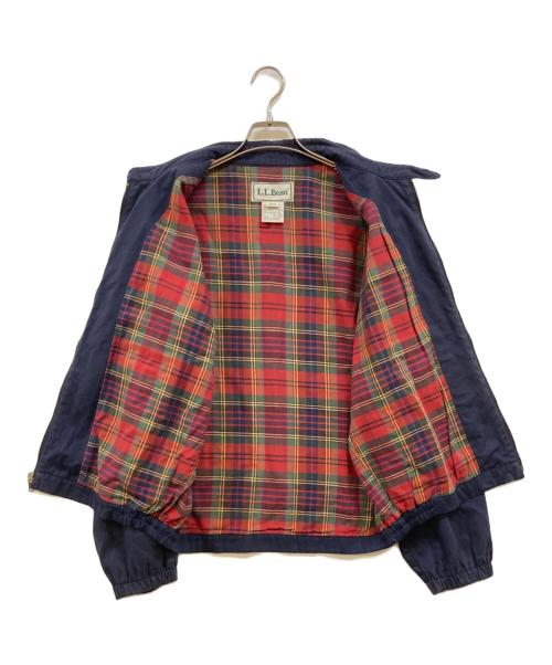 L.L.Bean（エルエルビーン）L.L.Bean (エルエルビーン) 90's 筆記体ロゴ刺繍 スウィングトップ ネイビー サイズ:Ｍの古着・服飾アイテム