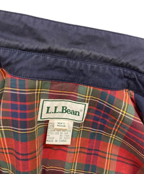 L.L.Bean（エルエルビーン）L.L.Bean (エルエルビーン) 90's 筆記体ロゴ刺繍 スウィングトップ ネイビー サイズ:Ｍの古着・服飾アイテム