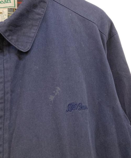 L.L.Bean（エルエルビーン）L.L.Bean (エルエルビーン) 90's 筆記体ロゴ刺繍 スウィングトップ ネイビー サイズ:Ｍの古着・服飾アイテム