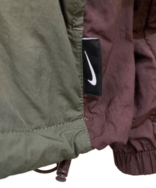 NIKE（ナイキ）NIKE (ナイキ) AS M NK SWOOSH WVN JACKET ブラウン×ピンク サイズ:XXLの古着・服飾アイテム
