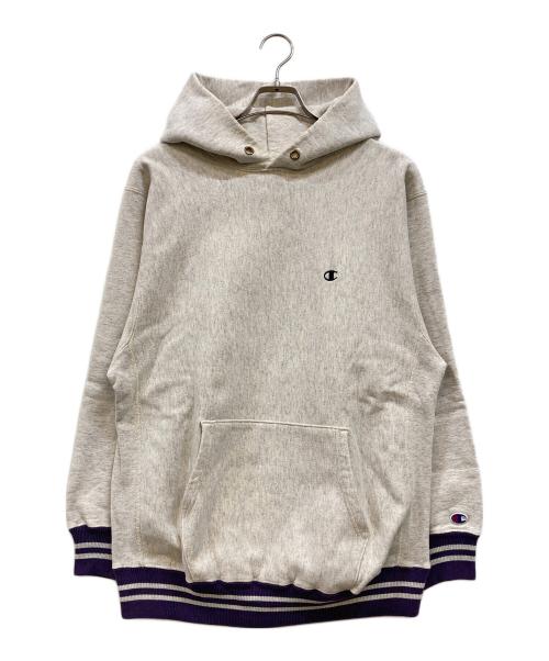 Champion（チャンピオン）Champion (チャンピオン) 90s Reverse Weave hoodie グレー サイズ:XLの古着・服飾アイテム