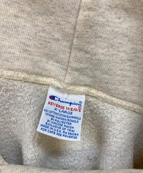 Champion（チャンピオン）Champion (チャンピオン) 90s Reverse Weave hoodie グレー サイズ:XLの古着・服飾アイテム