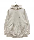 Championチャンピオン）の古着「80s Reverse Weave hoodie」｜ホワイト
