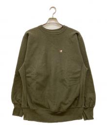 Champion（チャンピオン）の古着「90's Reverse Weave Sweatshirt」｜オリーブ