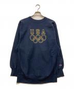 Championチャンピオン）の古着「90's Reverse Weave Sweatshirt」｜ネイビー