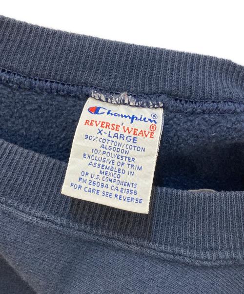 Champion（チャンピオン）Champion (チャンピオン) 90's Reverse Weave Sweatshirt ネイビー サイズ:XLの古着・服飾アイテム