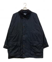 POLO RALPH LAUREN（ポロ・ラルフローレン）の古着「90's wool-collared hunting jacket」｜ネイビー