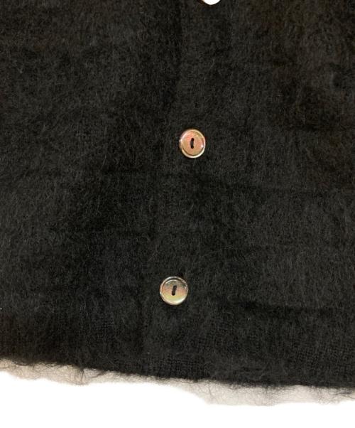 Arp（アープ）Arp (アープ) Premium Classic Mohair Cardigan W/Pocket ブラック サイズ:ONEの古着・服飾アイテム