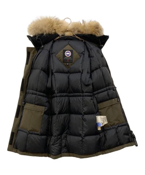 CANADA GOOSE（カナダグース）CANADA GOOSE (カナダグース) VICTORIA PARKA/ダウンコート カーキ サイズ:XSの古着・服飾アイテム