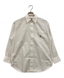 POLO SPORT（ポロスポーツ）の古着「ポケットロングスリーブシャツ」｜ホワイト