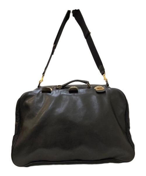 Y'SACCS POUR HOMME（イザックプールオム）Y'SACCS POUR HOMME (イザックプールオム) スーツボストンバック ブラックの古着・服飾アイテム