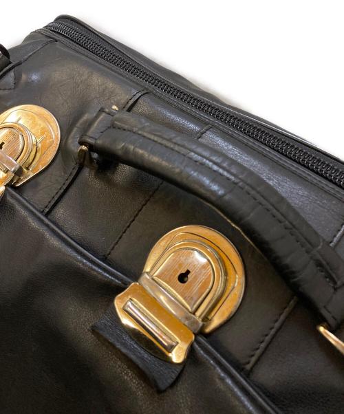 Y'SACCS POUR HOMME（イザックプールオム）Y'SACCS POUR HOMME (イザックプールオム) スーツボストンバック ブラックの古着・服飾アイテム