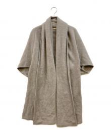 BALLSEY（ボールジィ）の古着「フラッフィーヤーン ストールカーディガン」｜グレー