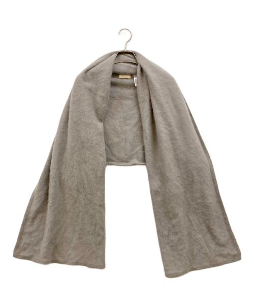 BALLSEY（ボールジィ）BALLSEY (ボールジィ) フラッフィーヤーン ストールカーディガン グレー サイズ:Sの古着・服飾アイテム