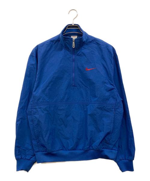 NIKE（ナイキ）NIKE (ナイキ) 90s ハーフジップナイロンジャケット ブルー サイズ:Lの古着・服飾アイテム