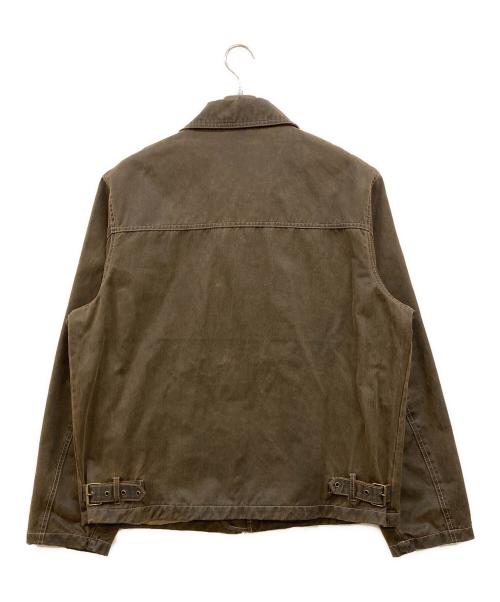 Columbia（コロンビア）Columbia (コロンビア) LEATHER‐LIKE OILD JACKET ブラウン サイズ:Lの古着・服飾アイテム