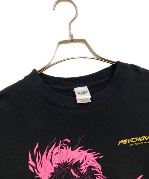 PSYCHO VISION（サイコビジョン）PSYCHO VISION (サイコビジョン) ツアーTシャツ ブラック サイズ:Lの古着・服飾アイテム