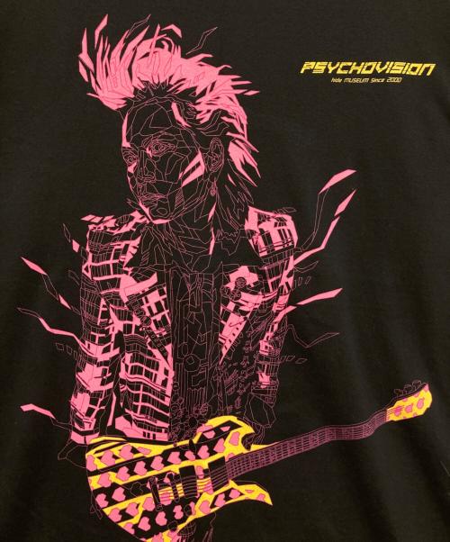 PSYCHO VISION（サイコビジョン）PSYCHO VISION (サイコビジョン) ツアーTシャツ ブラック サイズ:Lの古着・服飾アイテム