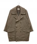TROVEトローヴ）の古着「RUUTUKA COAT」｜ベージュ