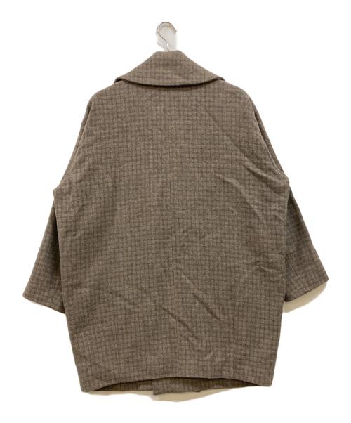 TROVE（トローヴ）TROVE (トローヴ) RUUTUKA COAT ベージュ サイズ:02の古着・服飾アイテム