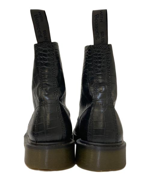 Dr.Martens（ドクターマーチン）Dr.Martens (ドクターマーチン) PASCAL 8ホールブーツ ブラック サイズ:UK7(26㎝)の古着・服飾アイテム