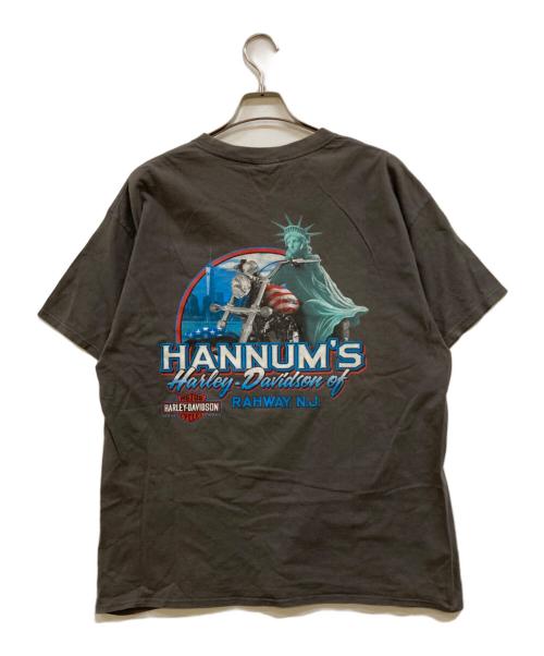 HARLEY-DAVIDSON（ハーレーダビッドソン）HARLEY-DAVIDSON (ハーレーダビッドソン) プリントTシャツ グレー サイズ:XLの古着・服飾アイテム