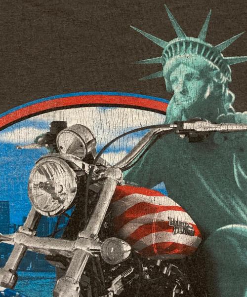 HARLEY-DAVIDSON（ハーレーダビッドソン）HARLEY-DAVIDSON (ハーレーダビッドソン) プリントTシャツ グレー サイズ:XLの古着・服飾アイテム