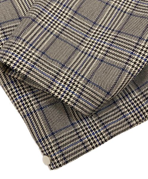 BEAUTY&YOUTH（ビューティーアンドユース）BEAUTY&YOUTH (ビューティーアンドユース) BY TW グレンチェック コーチジャケット グレー サイズ:XLの古着・服飾アイテム