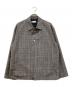 BEAUTY&YOUTH（ビューティーアンドユース）の古着「BY TW グレンチェック コーチジャケット」｜グレー
