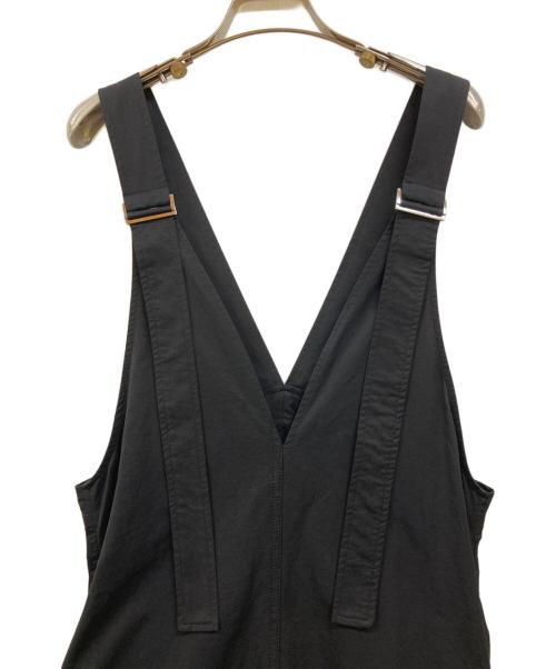 Adam et Rope（アダム エ ロペ）Adam et Rope (アダム エ ロペ) オーバーオールジャンパースカート ブラック サイズ:Fの古着・服飾アイテム
