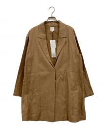 AIRPAPEL（エアパペル）の古着「ヘリンボンテーラードジャケット」｜ベージュ