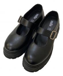 VIRON（ヴィロン）の古着「厚底ストラップシューズ」｜ブラック