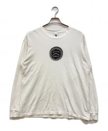 NIKE×stussy（ナイキ×ステューシー）の古着「BIG SWOOSH LS T-SHIRT」｜ホワイト