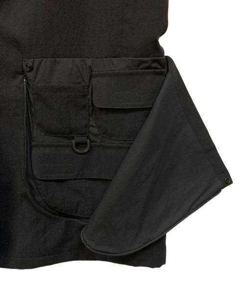 D-VEC（ディーベック）D-VEC (ディーベック) マルチポケット ジャケット ブラック サイズ:4の古着・服飾アイテム