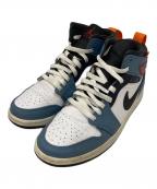 NIKE×FACETASMナイキ×ファセッタズム）の古着「Nike Air Jordan 1 Mid」｜ブルー×ホワイト