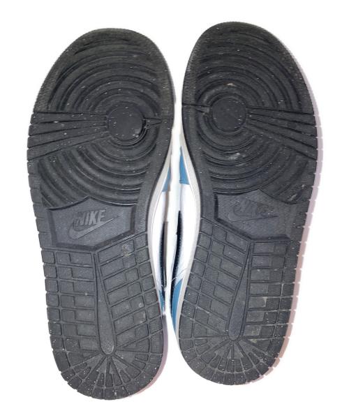 NIKE（ナイキ）NIKE (ナイキ) FACETASM (ファセッタズム) Nike Air Jordan 1 Mid ブルー×ホワイト サイズ:27.5㎝の古着・服飾アイテム