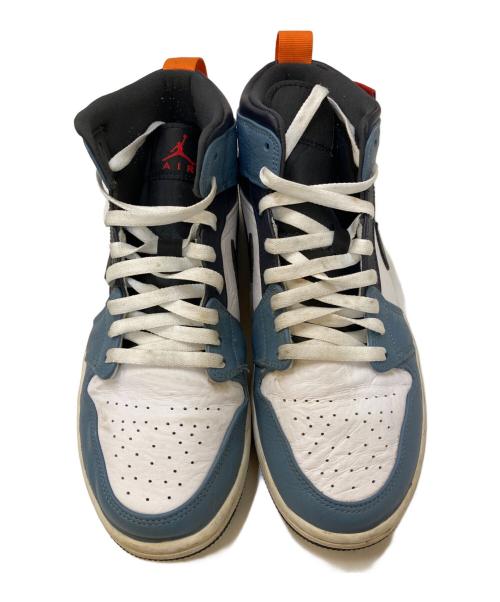 NIKE（ナイキ）NIKE (ナイキ) FACETASM (ファセッタズム) Nike Air Jordan 1 Mid ブルー×ホワイト サイズ:27.5㎝の古着・服飾アイテム