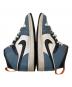 中古・古着 NIKE (ナイキ) FACETASM (ファセッタズム) Nike Air Jordan 1 Mid ブルー×ホワイト サイズ:27.5㎝：8000円