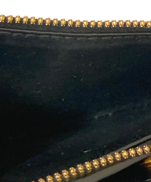 BOTTEGA VENETA（ボッテガベネタ）BOTTEGA VENETA (ボッテガベネタ) カセットスモールコンパクトイントレチャートウォレット ブラックの古着・服飾アイテム