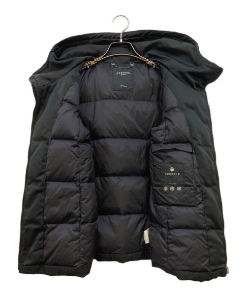 WEEKEND Max Mara（ウィークエンド マックスマーラ）Weekend Max Mara (ウィークエンド マックスマーラ) Allure フーデットダウンジャケット ブラック サイズ:42の古着・服飾アイテム