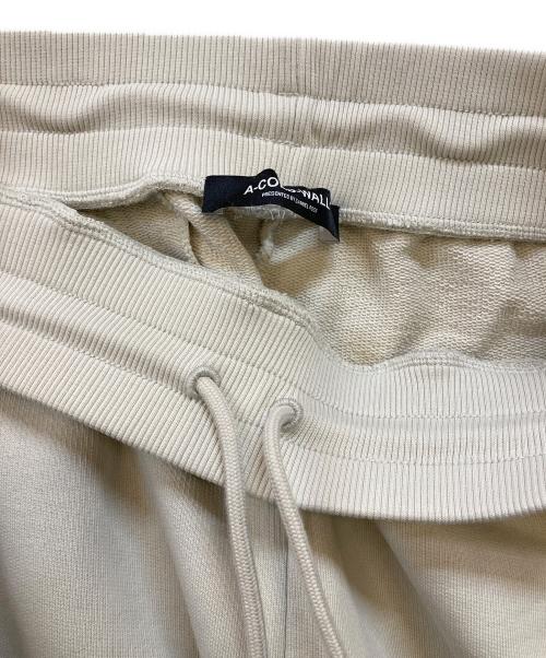 A-COLD-WALL（ア・コールド・ウォール）A-COLD-WALL (ア・コールド・ウォール) グラフィックジョガースウェットパンツ ベージュ サイズ:Ｍの古着・服飾アイテム