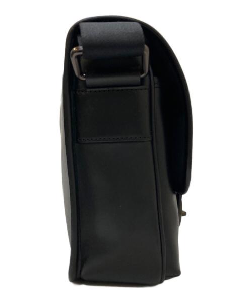 COACH（コーチ）COACH (コーチ) ヘリテージ レザーショルダーバッグ ブラックの古着・服飾アイテム
