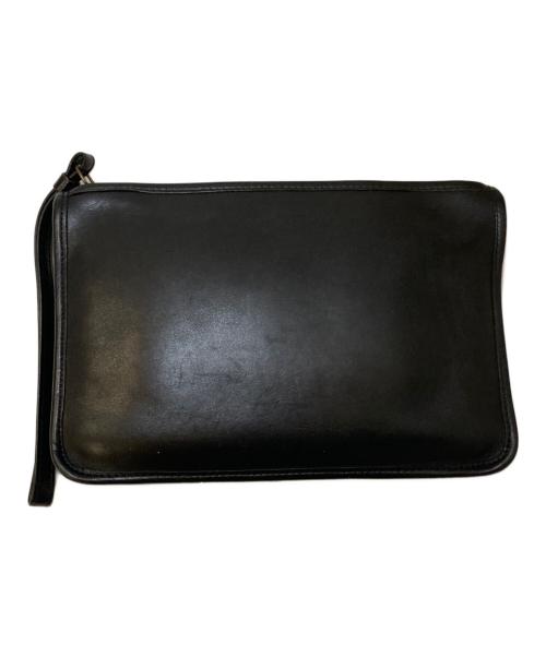 OLD COACH（オールドコーチ）OLD COACH (オールドコーチ) レザーセカンドバッグ ブラックの古着・服飾アイテム